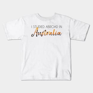 Australia Study Abroad Kids T-Shirt